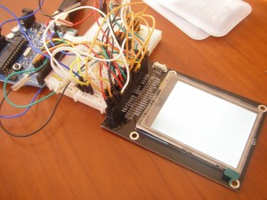 LCDとごちゃごちゃ配線