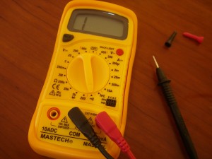 デジタルマルチメータ MAS-830L マニュアルレンジ デジタルマルチメータ MAS-830L マニュアルレンジ